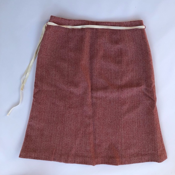 Red and cream JCrew skirt! - Picture 2 of 5